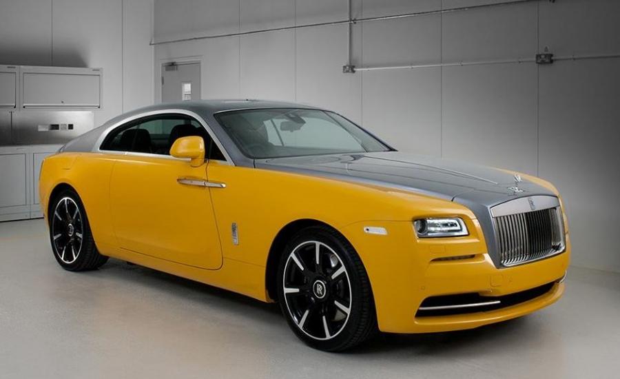  Rolls-Royce Wraith in Bespoke Yellow 2016 года  (фото 1 из 5)